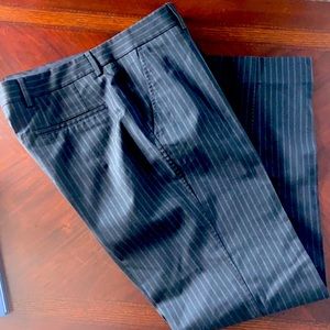Mexx Black Pinstripes Dress Pants